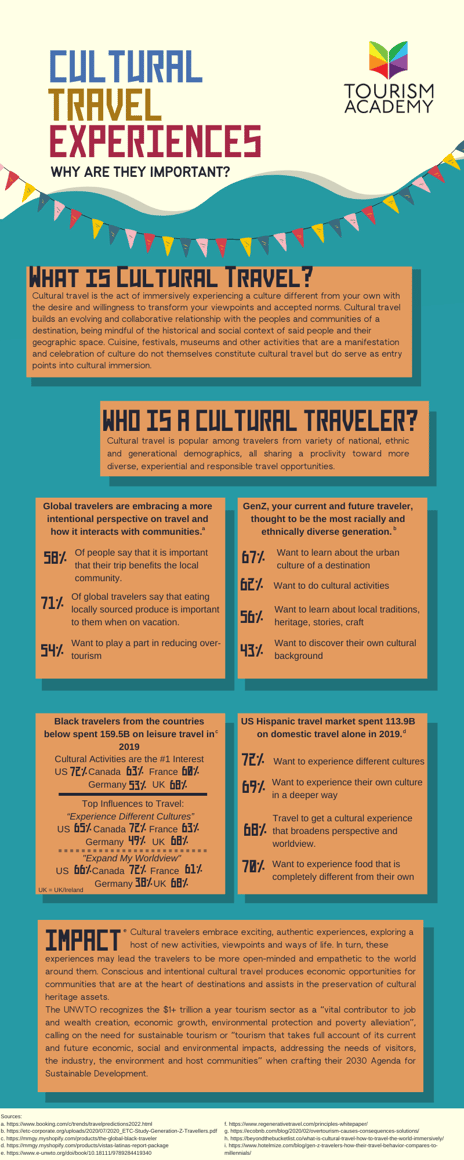 Cultural Travel Experiences Inforgraphic