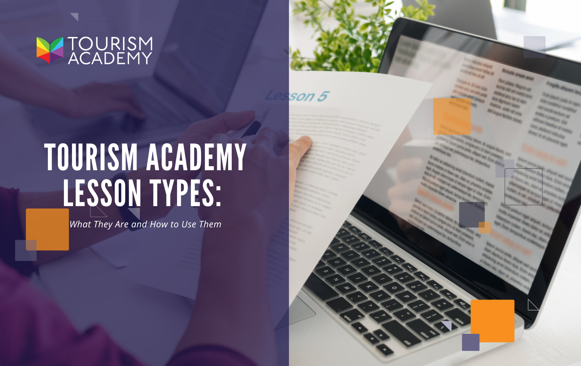 tourism academy lesson types